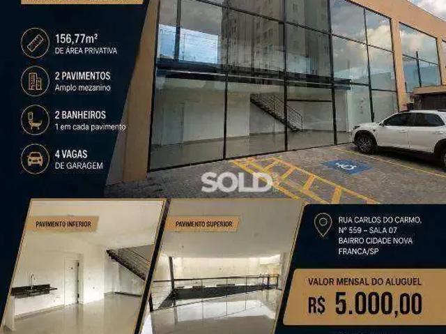 Escritorio aluguel em Região Imediata de Franca, Juranda