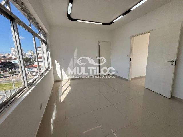 Escritorio aluguel em Boqueirão, Santos