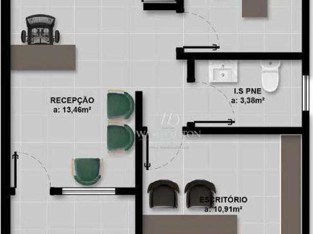 Escritorio venda em Costeira, São José dos Pinhais