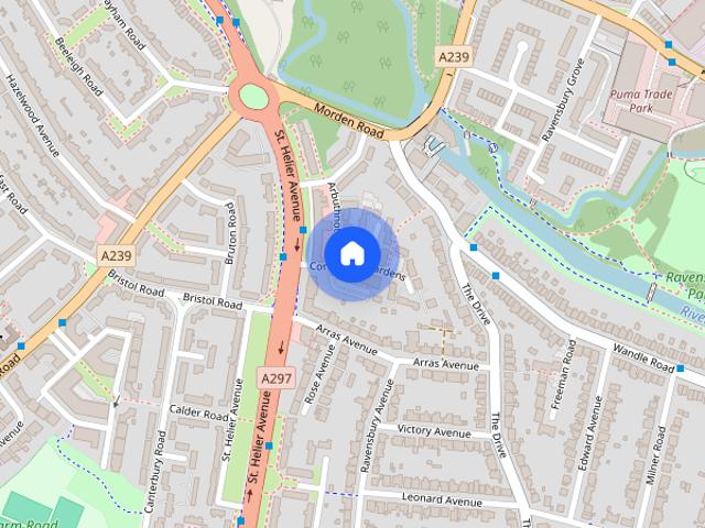 House for rent in London Borough of Merton, Greater London