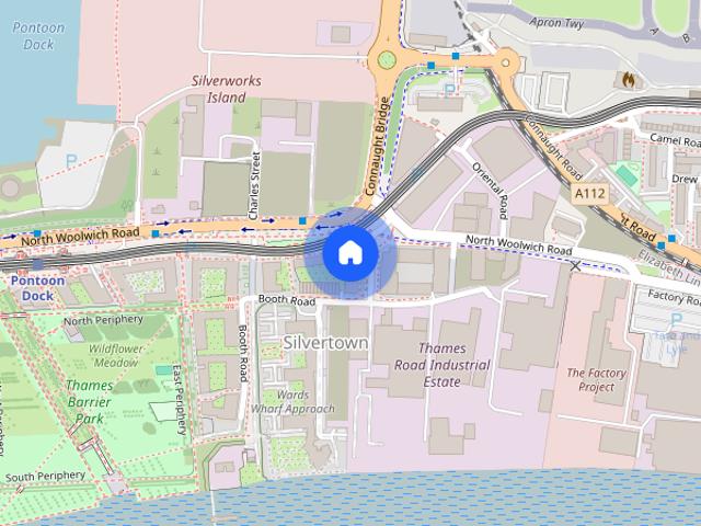 Apartment for rent in Silvertown, Greater London
