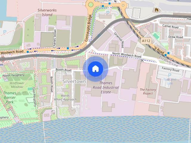 Apartment for rent in Waterside Park, Silvertown