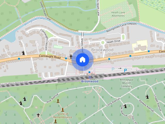 House for rent in Brookwood, Woking