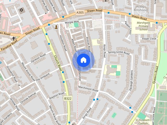 House for rent in North Sheen, Greater London