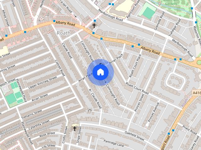 Apartment for rent in Plasnewydd, Falcon Lodge