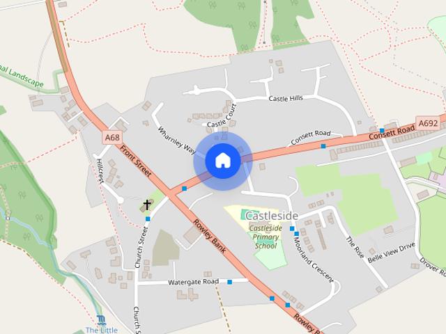 House for rent in Castleside and Moorside, Consett
