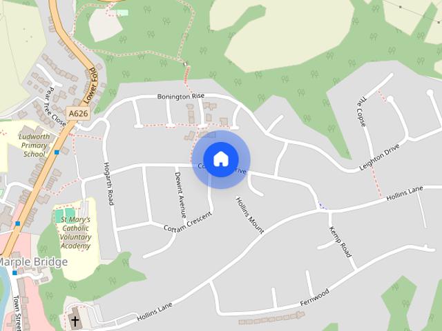 House for rent in Ludworth Houses, Marple Bridge