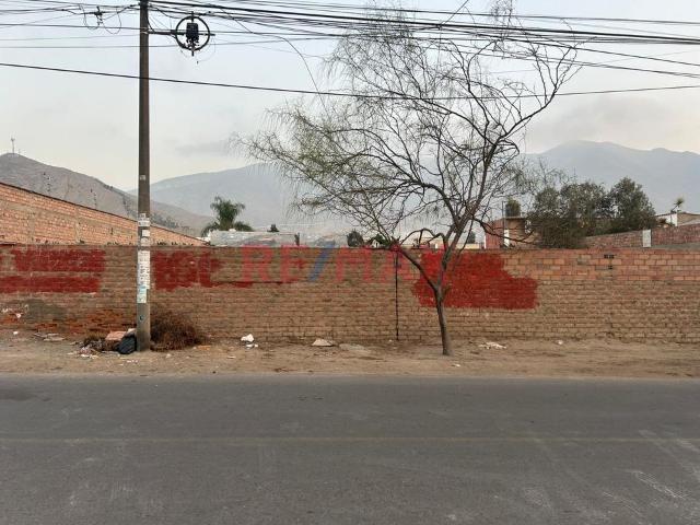 Terreno venta en Rinconada, Lima Metropolitana
