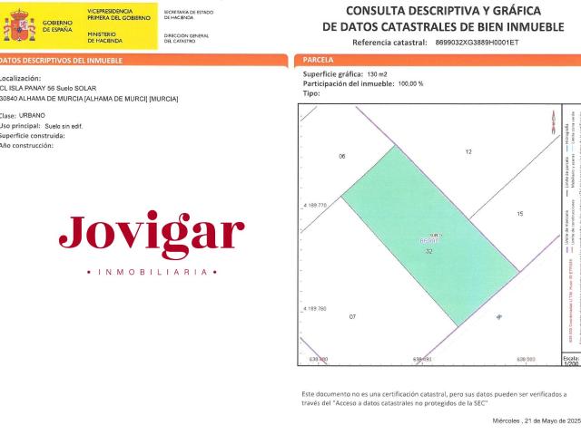 Terreno en venta en Ramblillas de Abajo, Bajo Guadalentín