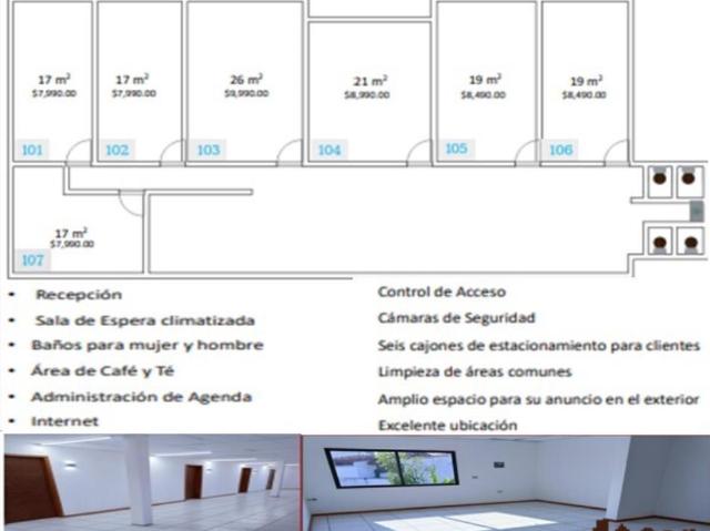 Oficina en renta en Colonia Adolfo López Mateos, Villahermosa