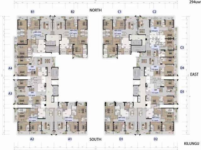 Apartment for sale in Kilimani, Kiambu