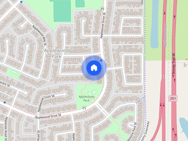 Townhouse for rent in Applewood Park, Calgary