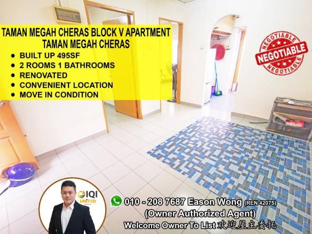 Apartment for rent in Kuala Selangor, Selangor