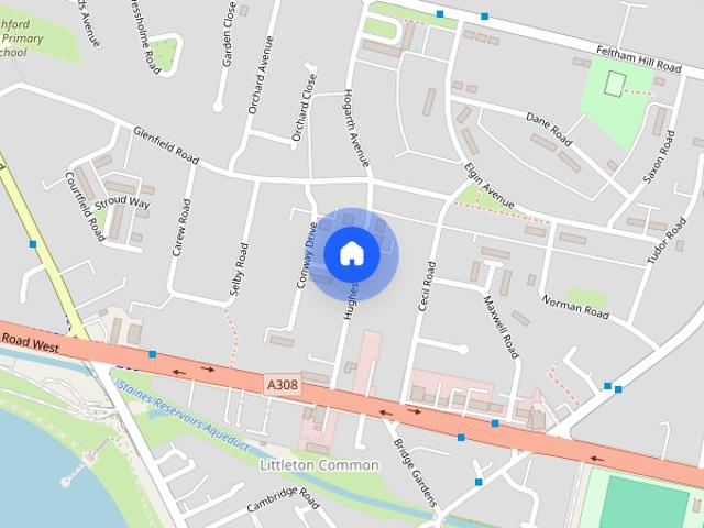 House for rent in Littleton Common, Lower Halliford
