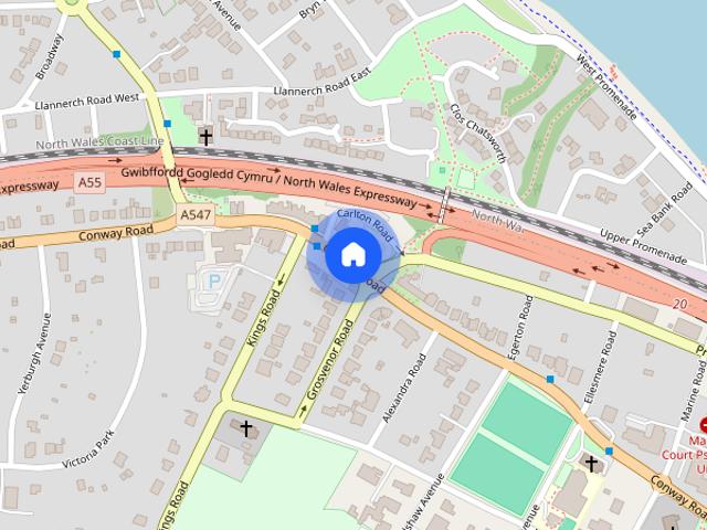 Apartment for rent in Colwyn Bay, Wales