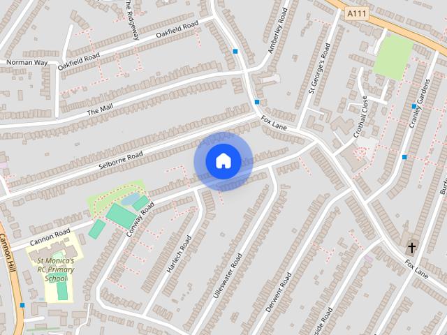 Apartment for rent in Palmers Green, Greater London