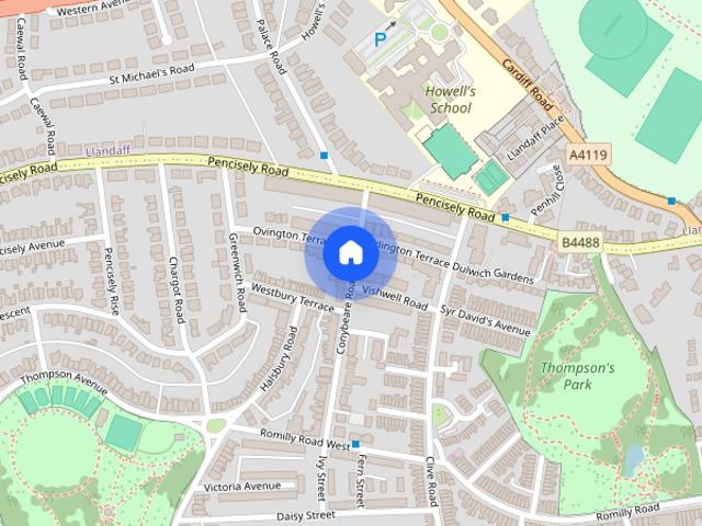 House for rent in Canton, Cardiff