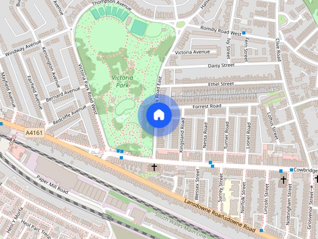 House for rent in Leckwith, Falcon Lodge