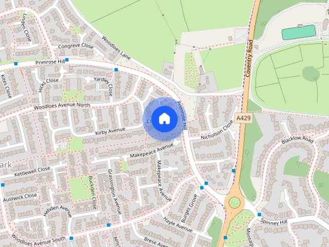 House for rent in Woodloes Park, Warwick