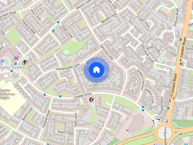 House for rent in Langley Green, Glynde
