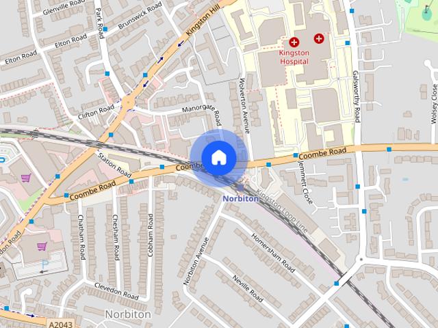 Apartment for rent in Norbiton, Greater London