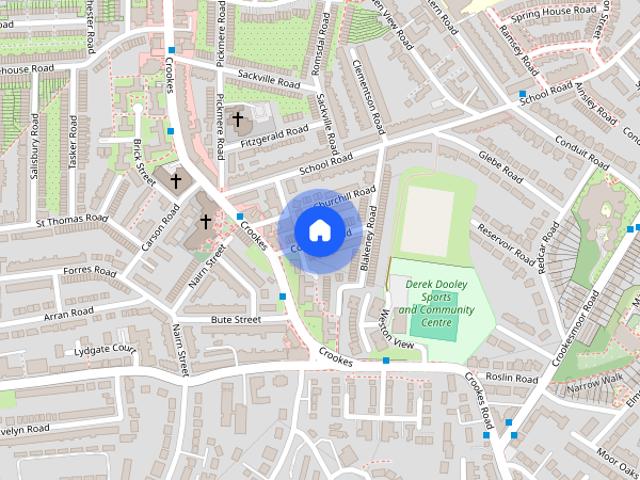 House for rent in Crookes, South Yorkshire