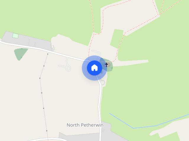 House for rent in North Petherwin, Cornwall