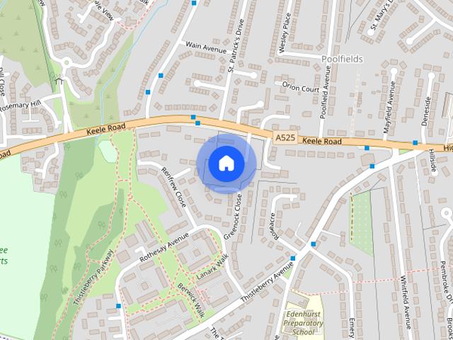 House for rent in Poolfields, Newcastle-under-Lyme