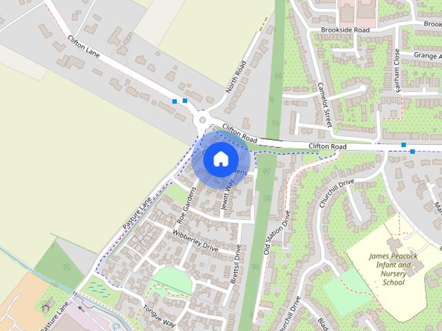 Apartment for rent in Barton In Fabis, East Midlands
