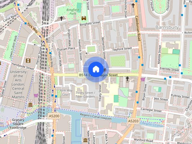 Apartment for rent in Barnsbury, Greater London