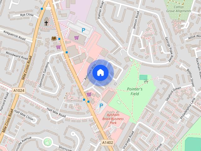 Apartment for rent in Mile Cross, East Bank