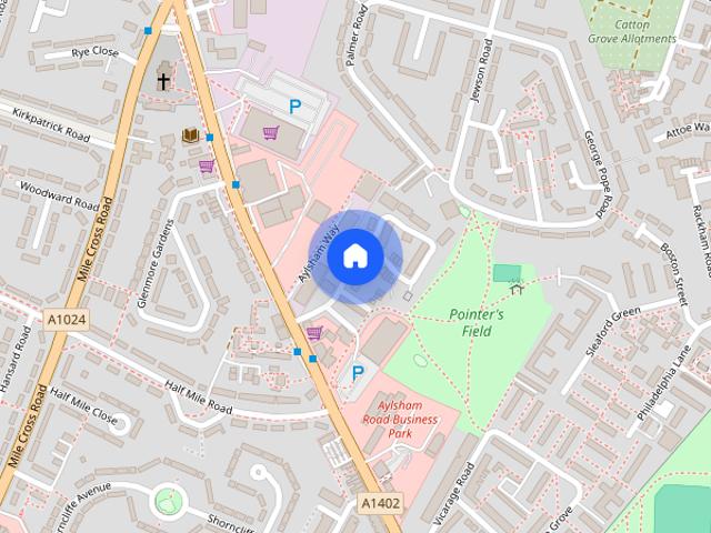House for rent in Mile Cross, East Bank