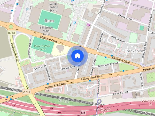 Apartment for rent in Ibroxholm, Glasgow