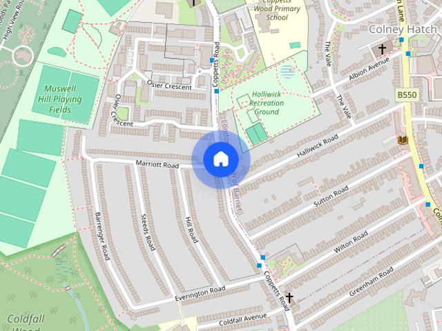 House for rent in Muswell Hill, Greater London