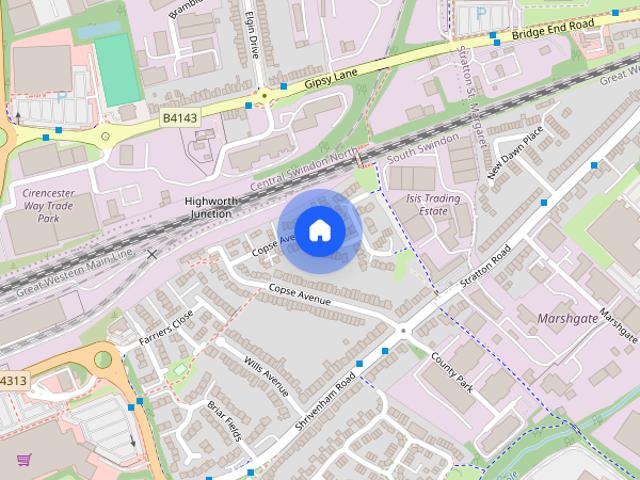 House for rent in Rodbourne, Swindon
