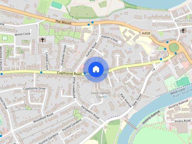 House for rent in Mountfields, Frankwell