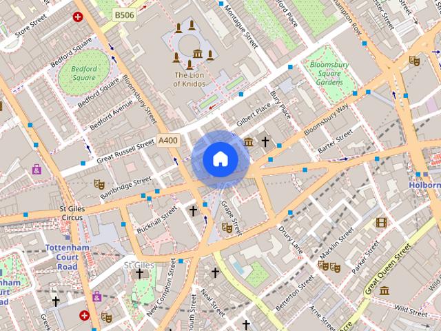 Apartment for rent in Saint Giles, Bloomsbury