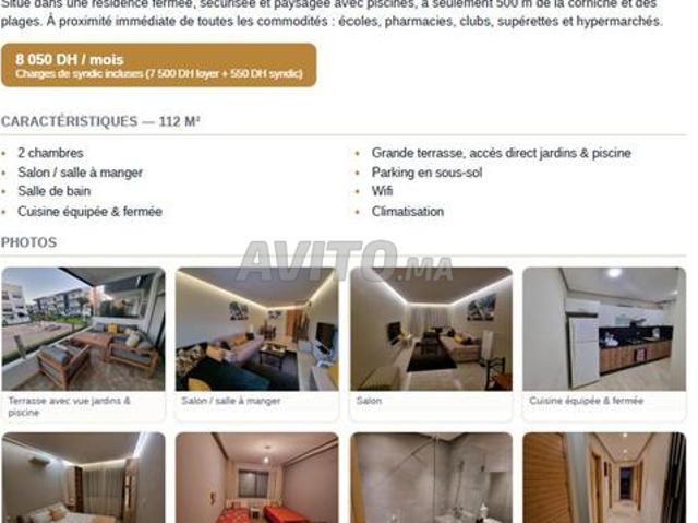 Appartement location à Dar Bouazza, Gharb-Chrarda-Beni Hssen