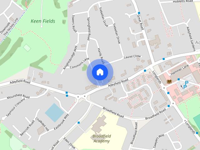 House for rent in Highfield, Pouchen End