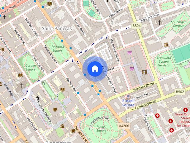 Apartment for rent in Bloomsbury, Saint Pancras