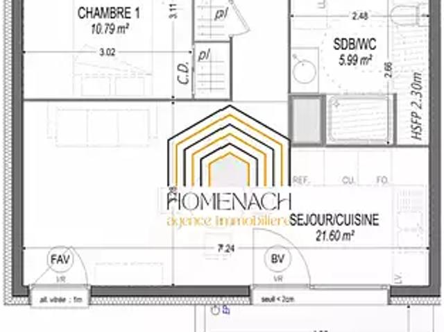 Appartement vente à La Tour-du-Pin, Corbelin