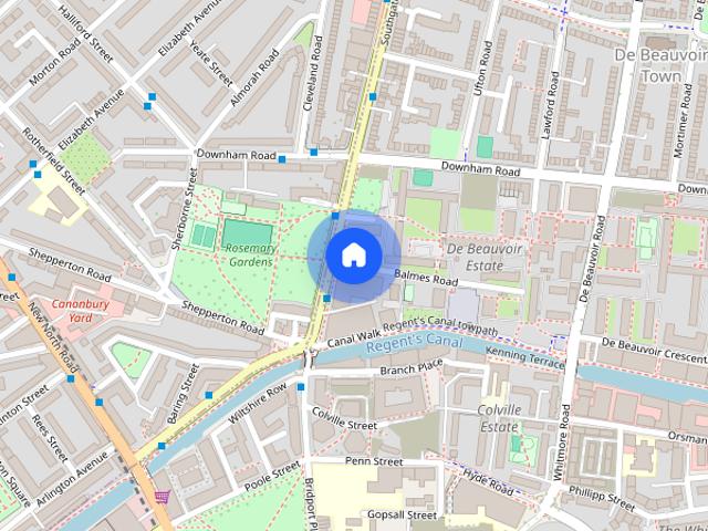 Apartment for rent in Hoxton, De Beauvoir Town