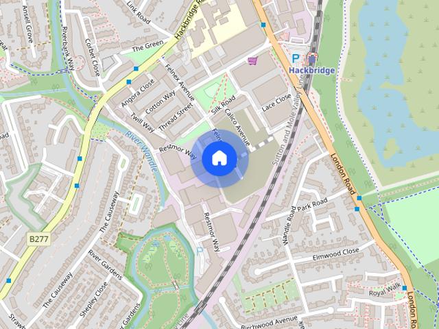 Apartment for rent in Hackbridge, Greater London