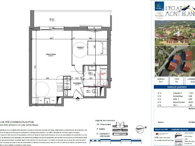 Appartement vente à Bonneville, Cordon