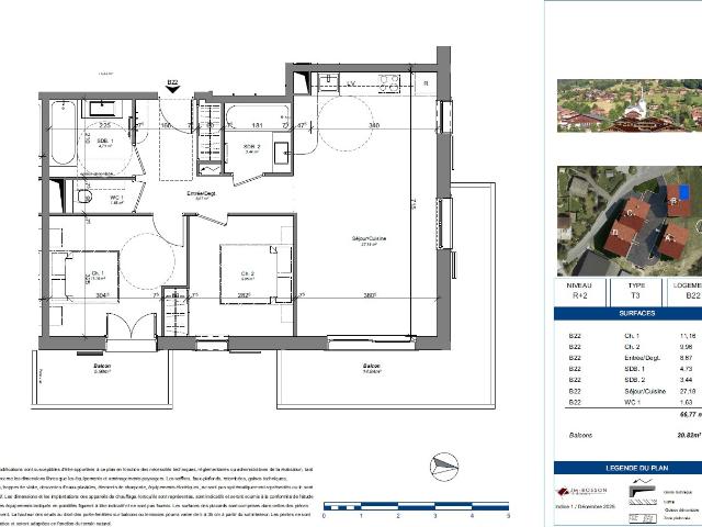 Appartement vente à Bonneville, Cordon