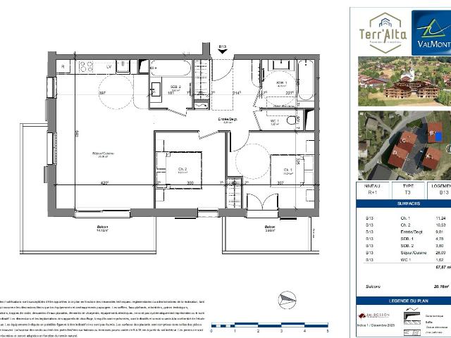 Appartement vente à Bonneville, Cordon