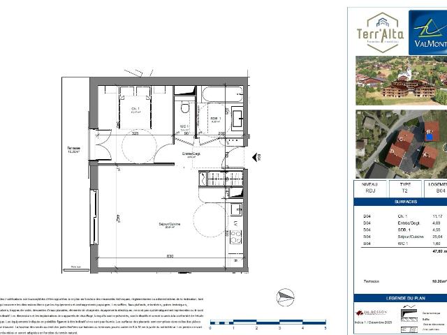 Appartement vente à Bonneville, Cordon