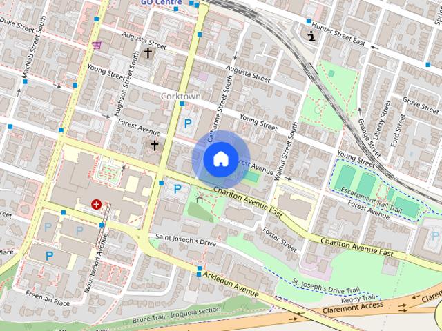 Apartment for rent in Corktown, Hamilton