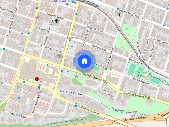 Apartment for rent in Corktown, Hamilton