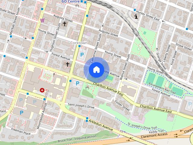 Apartment for rent in Corktown, Hamilton
